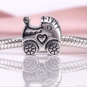 Pandora Baby Carriage Charm